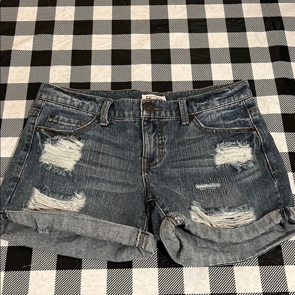Mudd Jean Shorts (Dark).